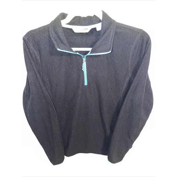 Orvis Women’s Running Jacket Size Medium Black Zip Collar Athleisure Hiking Walk - Picture 1 of 12